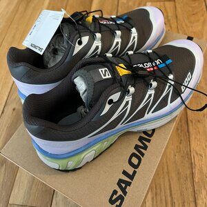 Salomon Grey & Purple XT-6 Sneakers - New With Box - US size 7 women's
